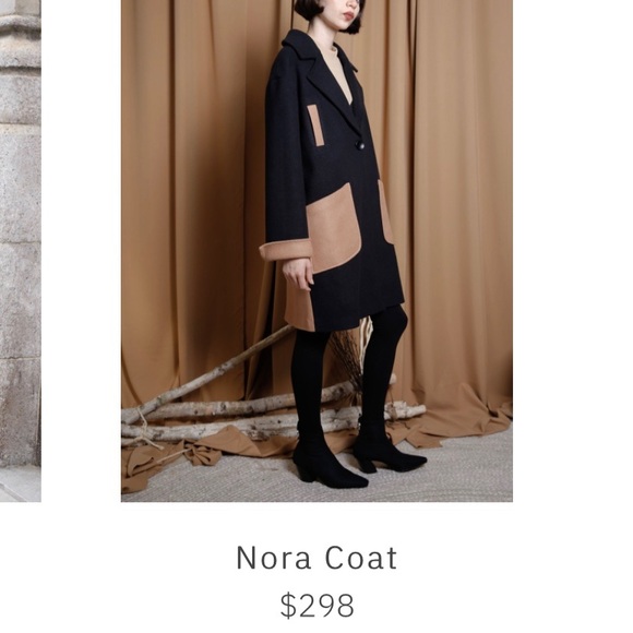petite studio Jackets & Blazers - Petite Studio NYC Nora Outerwear / Trench Coat